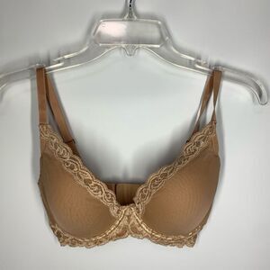 Natori Feathers bra, Tan